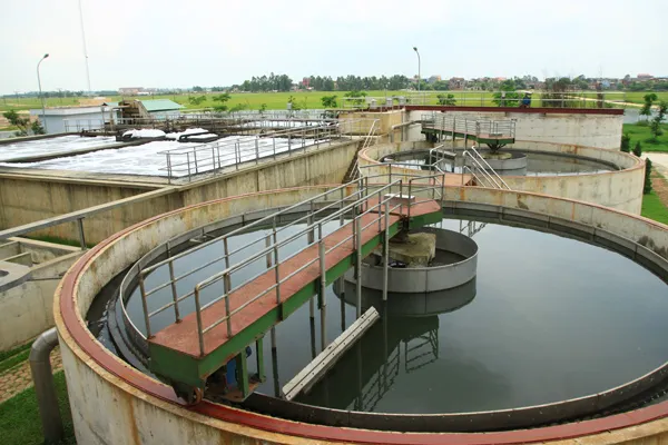 Bể lắng trong hệ thống xử lý nước cấp